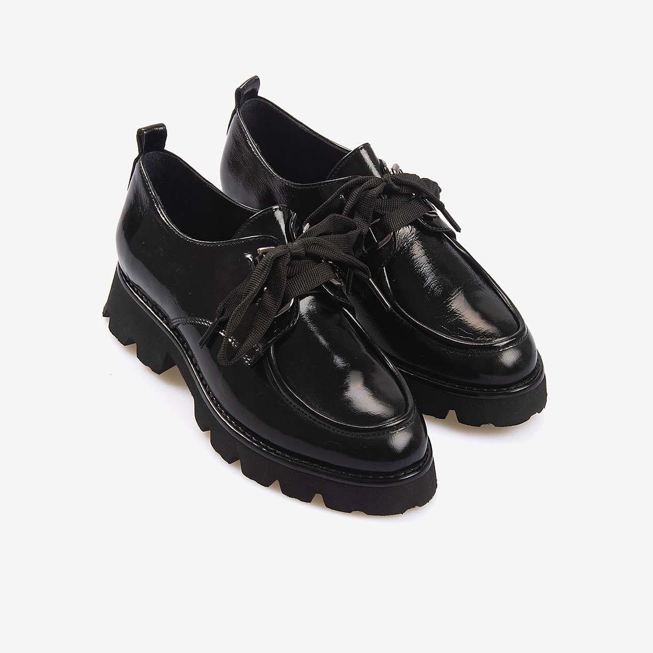 GünlükKemal TancaKemal Tanca Hakiki Deri Kadın Bağcıklı Günlük Ayakkabı 108601