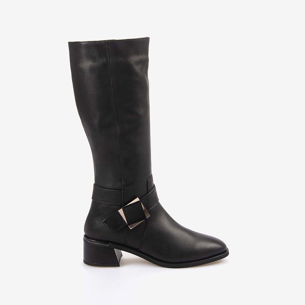 Günlük ÇizmeKemal TancaKemal Tanca Hakiki Deri Kadın Çizme 26-103554K