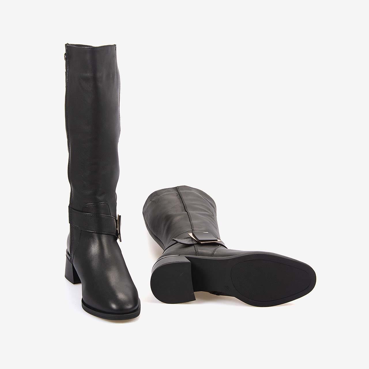 Günlük ÇizmeKemal TancaKemal Tanca Hakiki Deri Kadın Çizme 26-103554K