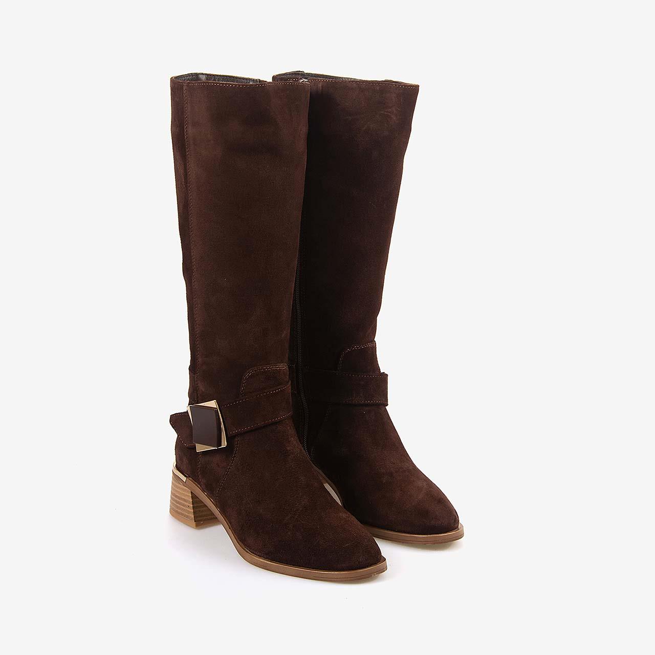 Günlük ÇizmeKemal TancaKemal Tanca Hakiki Deri Kadın Çizme 26-103554K