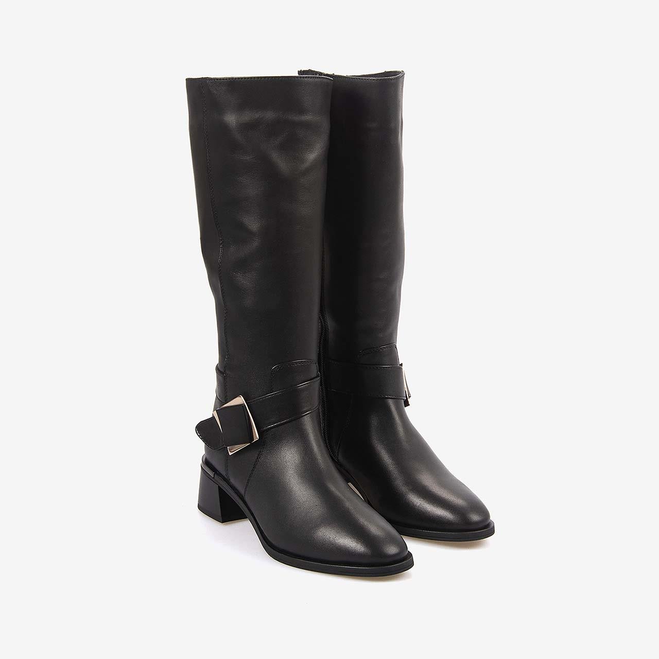 Günlük ÇizmeKemal TancaKemal Tanca Hakiki Deri Kadın Çizme 26-103554K