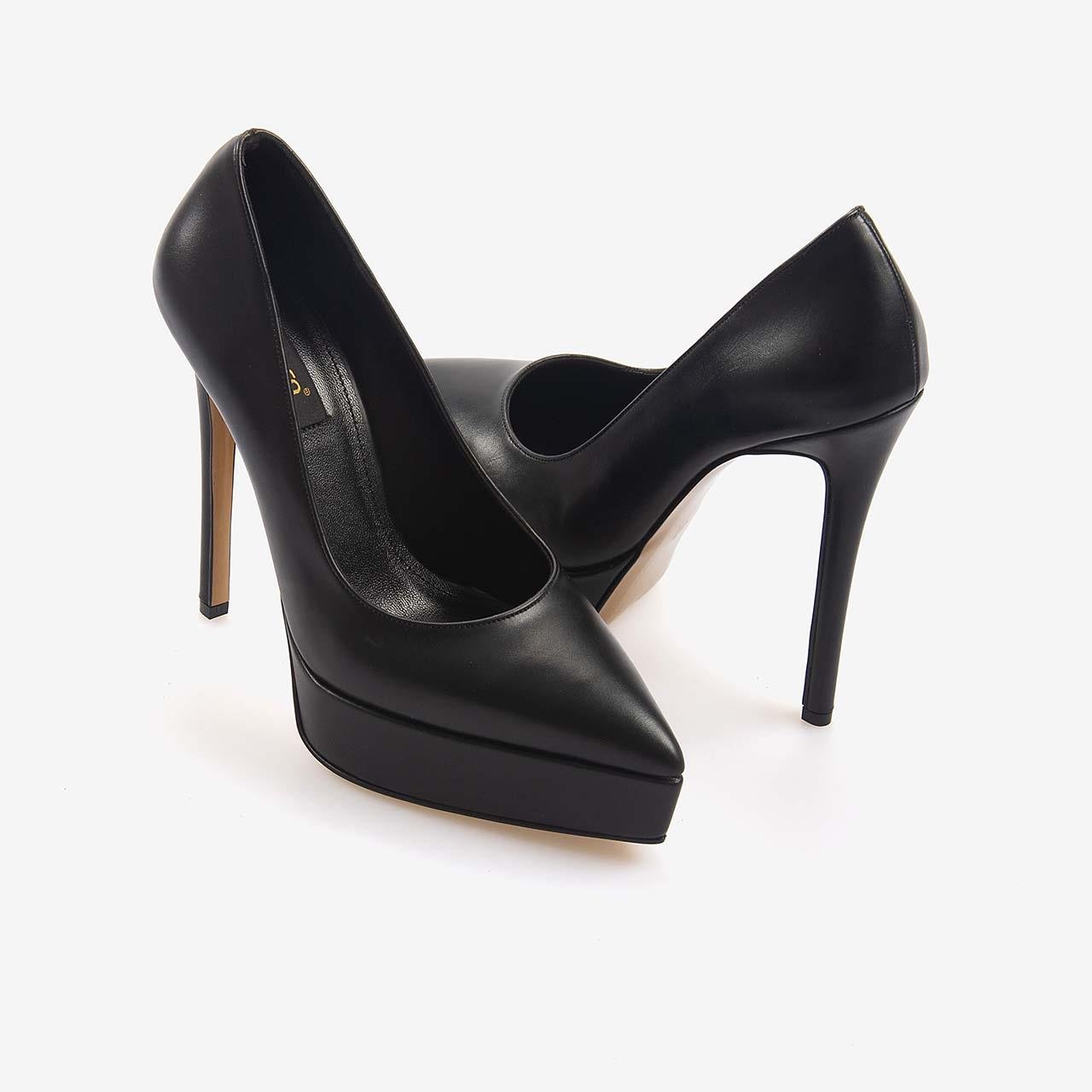 Gece&AbiyeKemal TancaKemal Tanca Hakiki Deri Kadın Gece & Abiye Ayakkabı 14