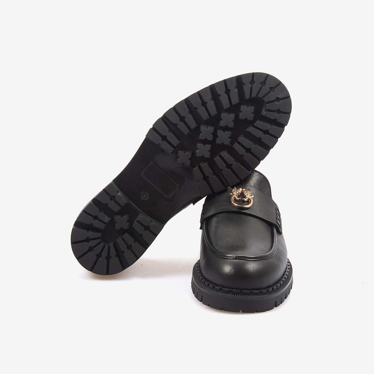 GünlükKemal TancaKemal Tanca Hakiki Deri Kadın Günlük Ayakkabı 492-01