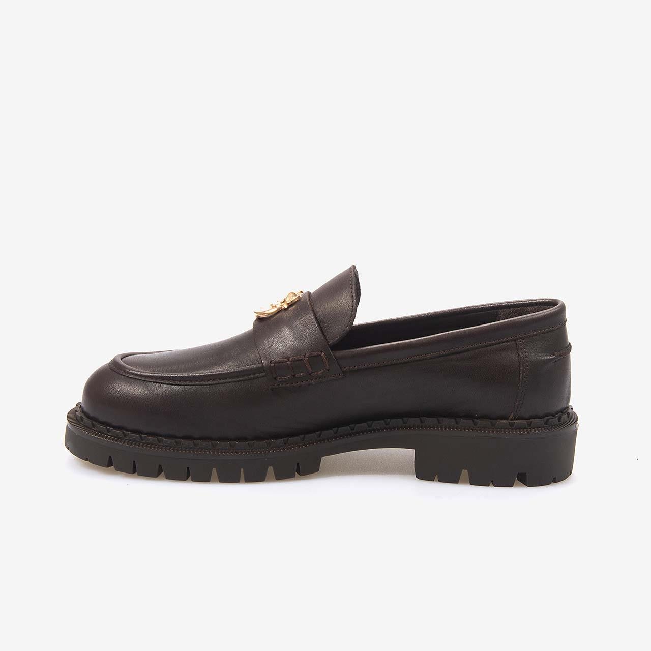 GünlükKemal TancaKemal Tanca Hakiki Deri Kadın Günlük Ayakkabı 492-01