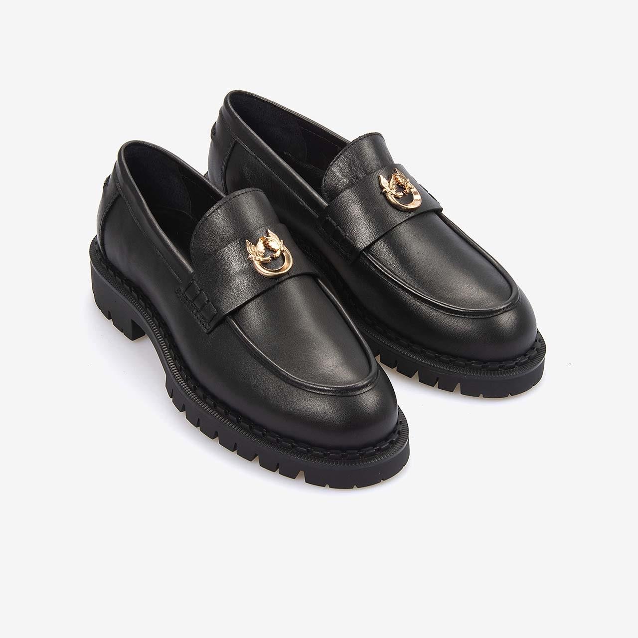 GünlükKemal TancaKemal Tanca Hakiki Deri Kadın Günlük Ayakkabı 492-01