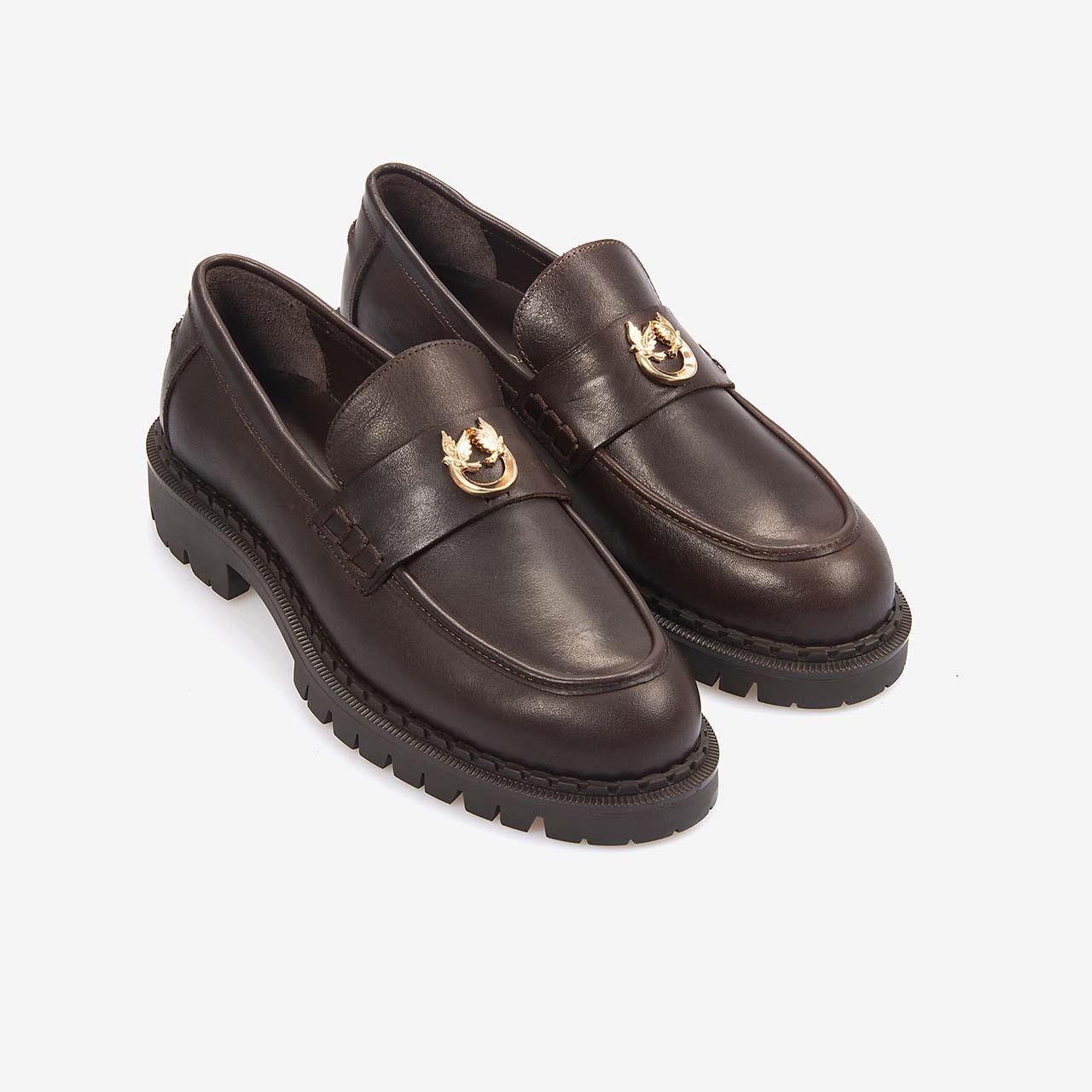 GünlükKemal TancaKemal Tanca Hakiki Deri Kadın Günlük Ayakkabı 492-01