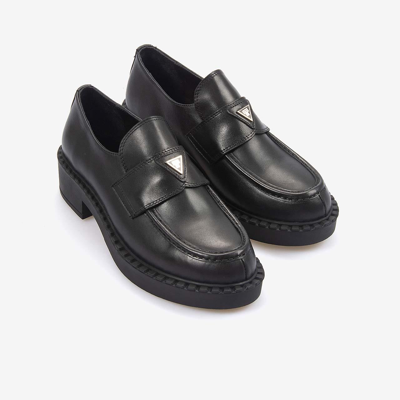 GünlükKemal TancaKemal Tanca Hakiki Deri Kadın Günlük Ayakkabı 7013