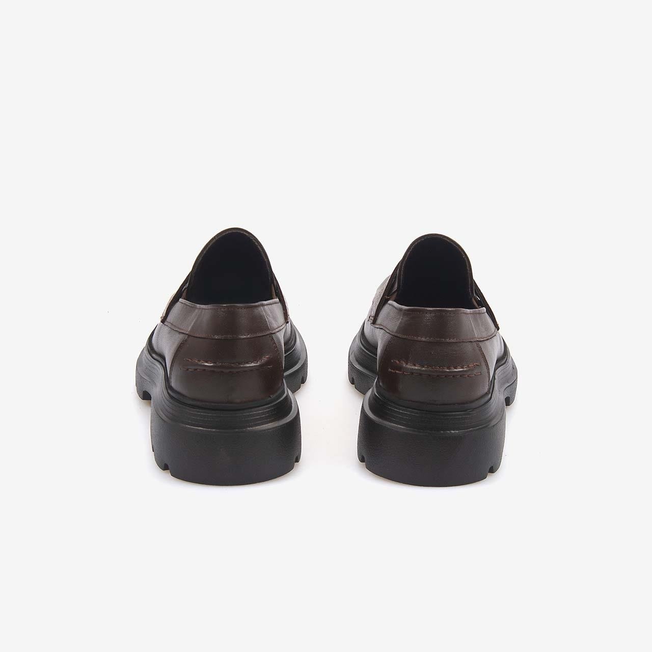 GünlükKemal TancaKemal Tanca  Hakiki Deri Kadın Günlük Ayakkabı T802