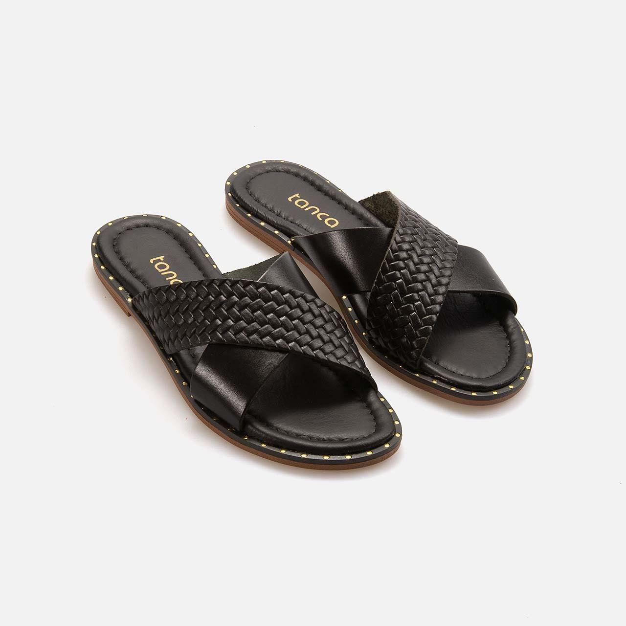 TerlikKemal TancaKemal Tanca Hakiki Deri Kadın Terlik T3