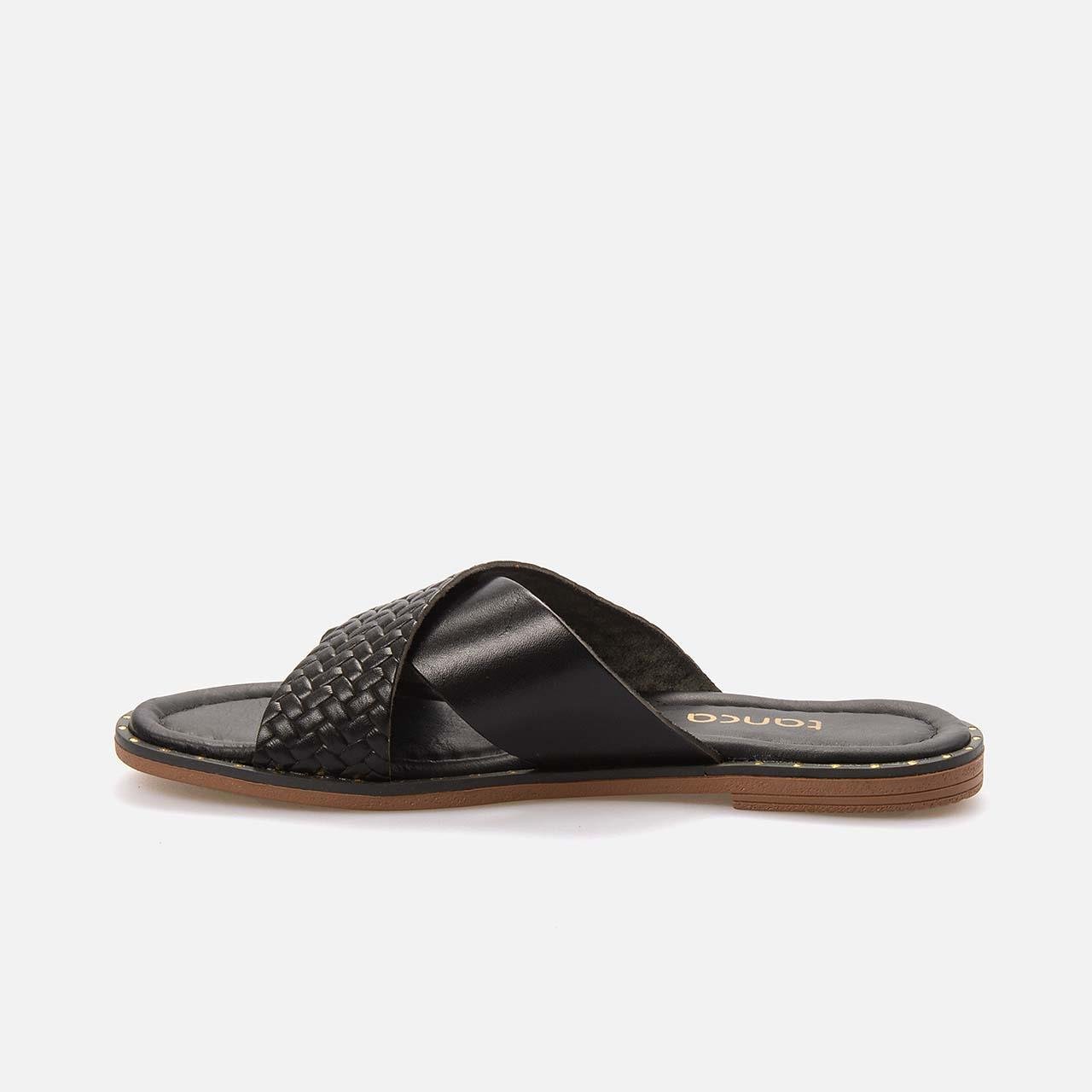 TerlikKemal TancaKemal Tanca Hakiki Deri Kadın Terlik T3