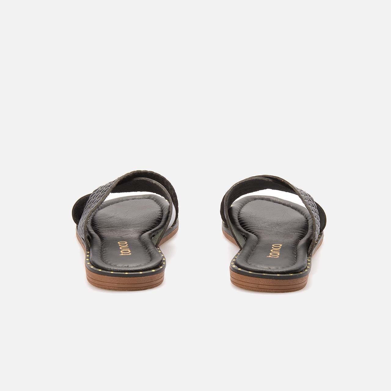 TerlikKemal TancaKemal Tanca Hakiki Deri Kadın Terlik T3