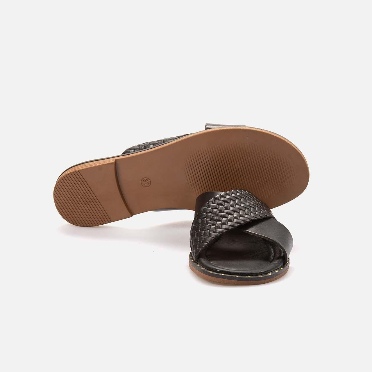 TerlikKemal TancaKemal Tanca Hakiki Deri Kadın Terlik T3