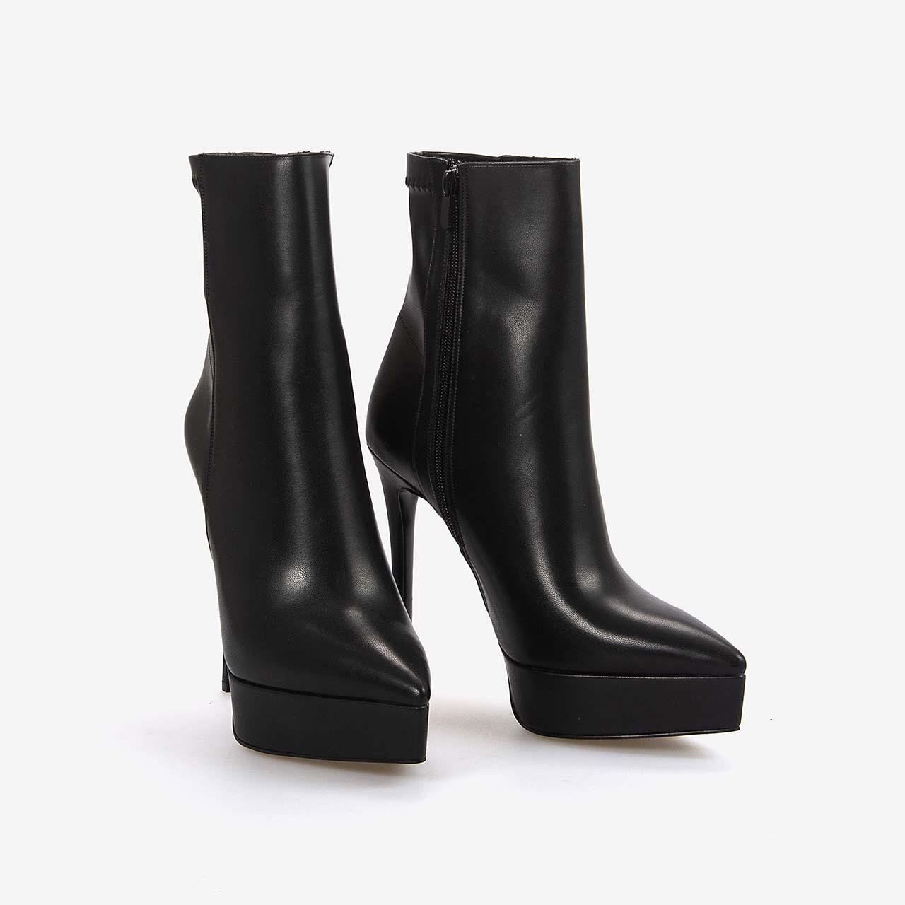 Günlük BotKemal TancaKemal Tanca Hakiki Deri Kadın Topuklu Bot 17