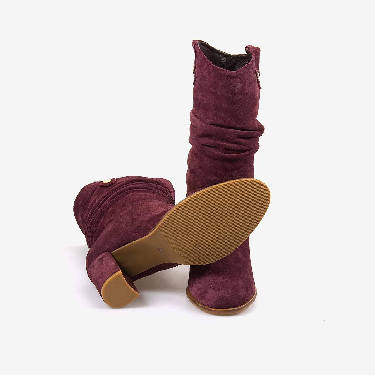 Günlük ÇizmeKemal TancaKemal Tanca  Hakiki Deri Süet Kadın Çizme 25-100670K