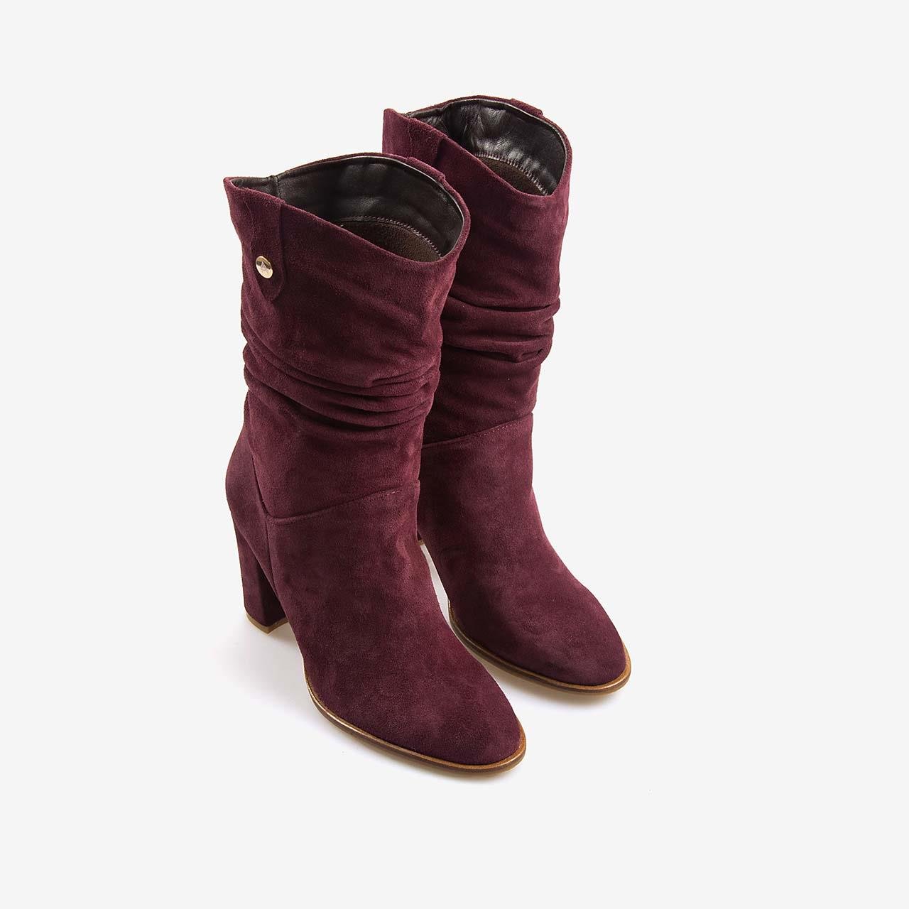 Günlük ÇizmeKemal TancaKemal Tanca  Hakiki Deri Süet Kadın Çizme 25-100670K