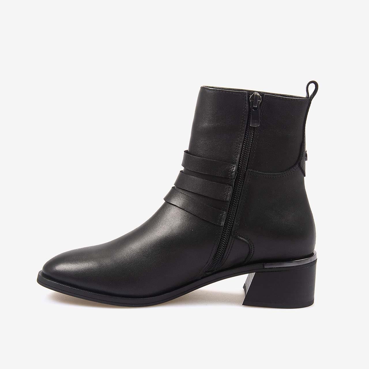 Günlük BotKemal TancaKemal Tanca Hakiki Deri Topuklu Kadın Bot 26-103558K