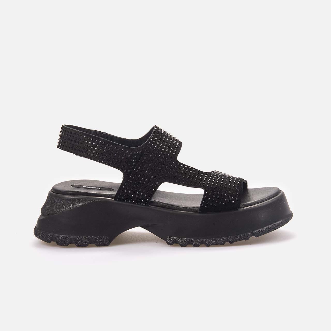 SandaletKemal TancaKemal Tanca  Platform Topuk Kadın Sandalet 122-24