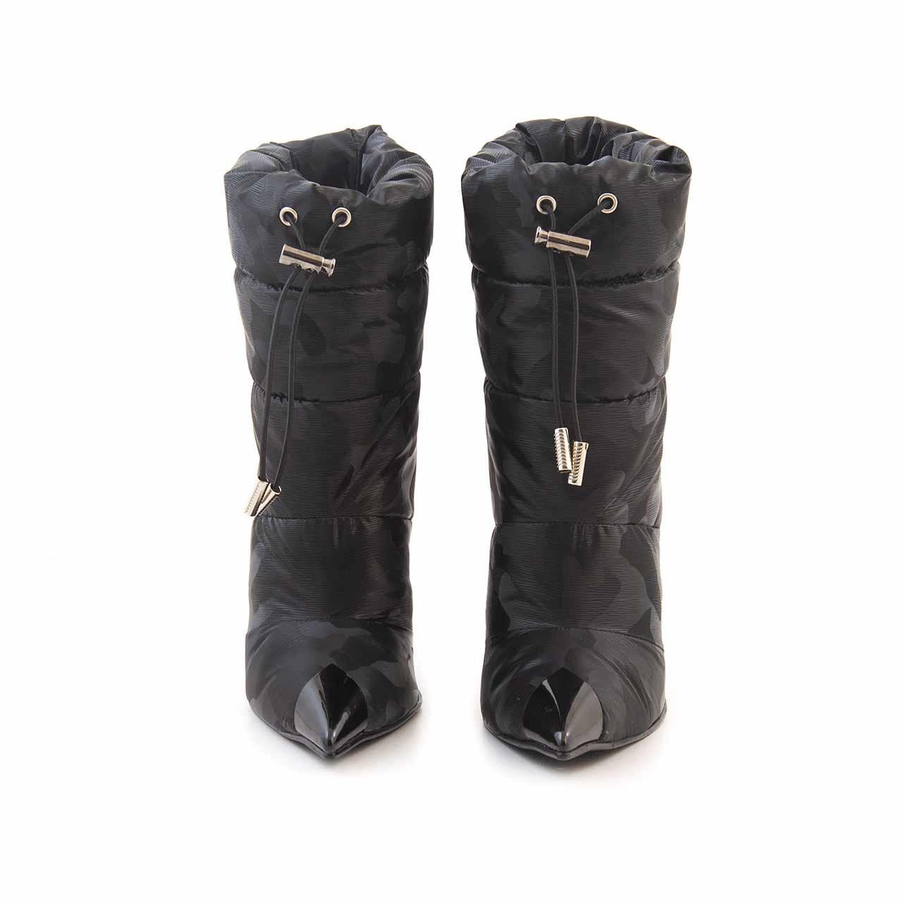 MocassiniMocassini Deri İnce Topuklu Kadın Bot 470