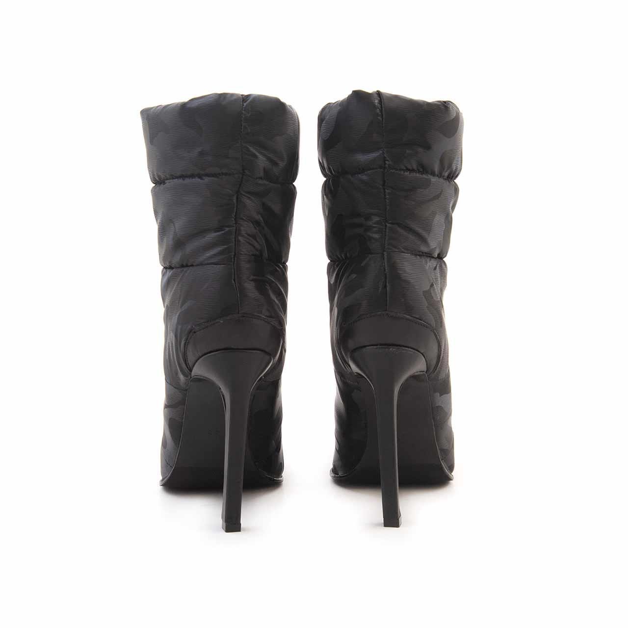 MocassiniMocassini Deri İnce Topuklu Kadın Bot 470