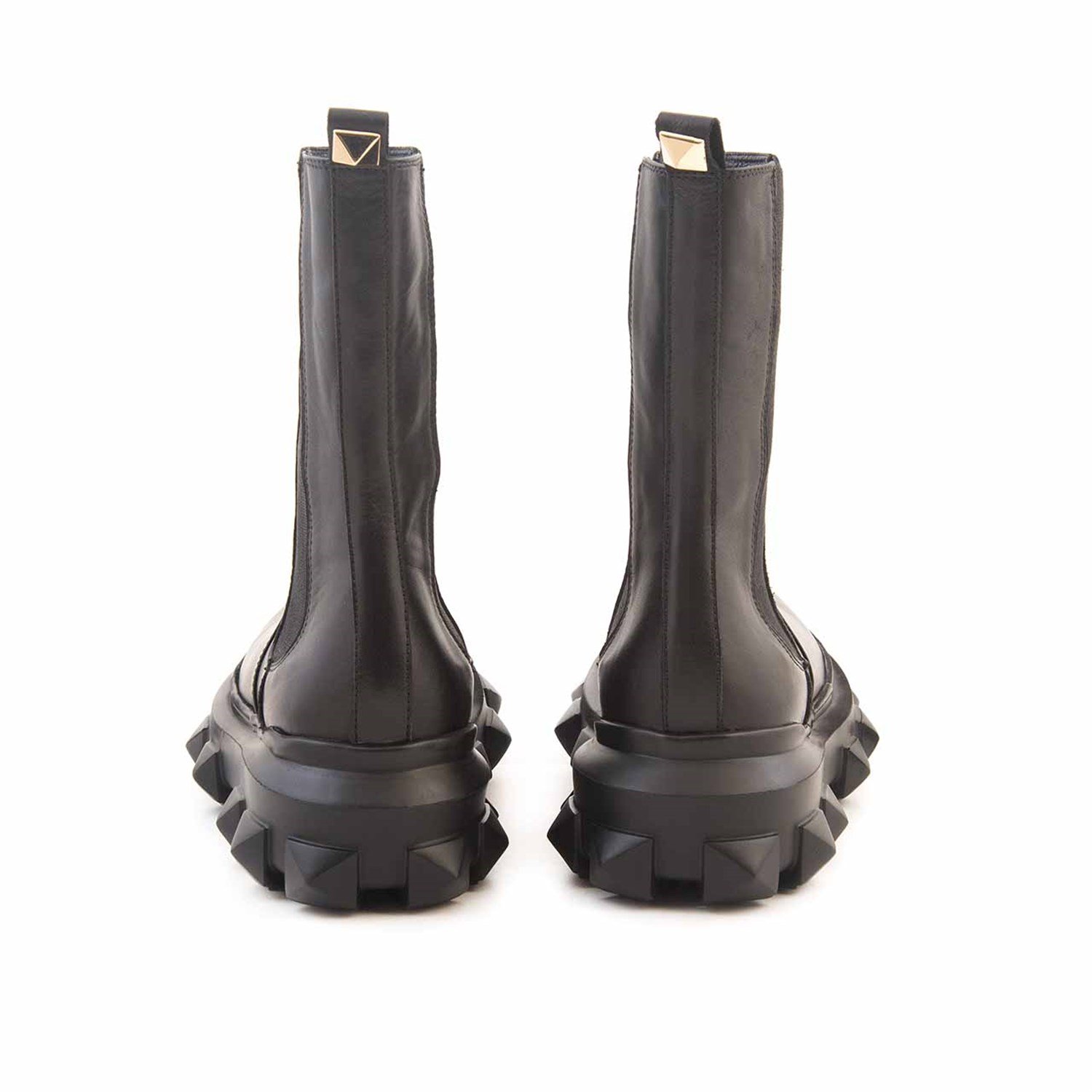 Mocassini Deri Kadın Günlük Bot 4649