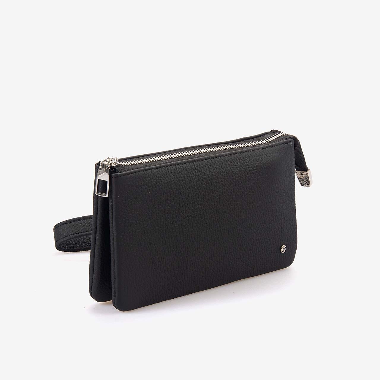 El ÇantasıMocassiniMocassini Erkek Siyah El Çantası 693