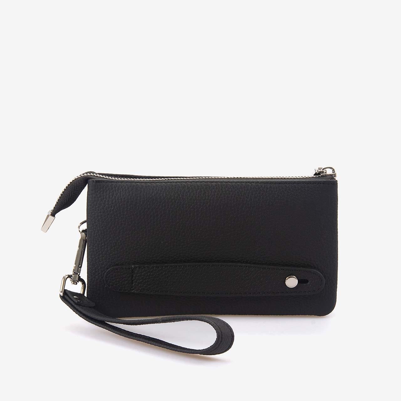 El ÇantasıMocassiniMocassini Erkek Siyah El Çantası 693