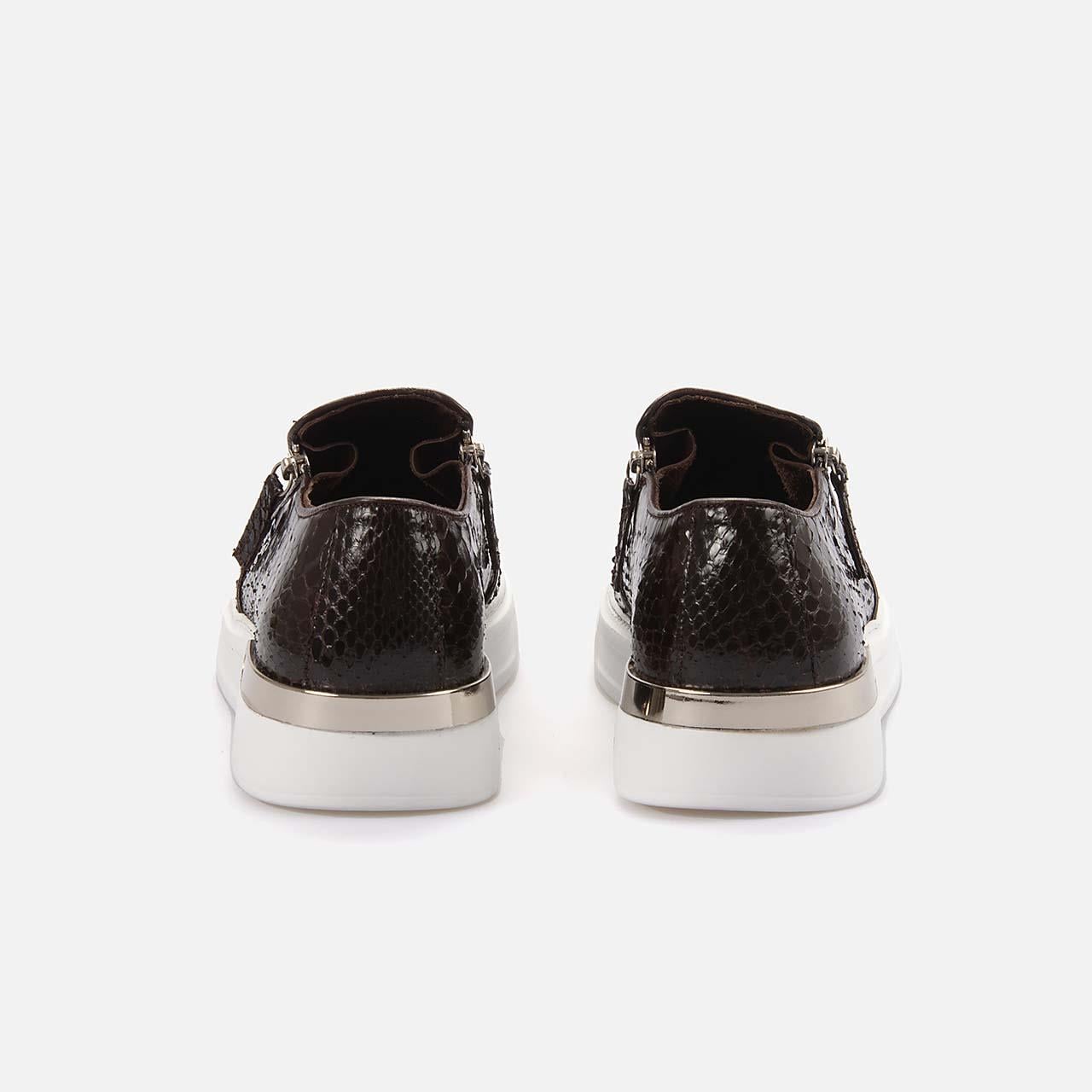 Spor&SneakerMocassiniMocassini  Fermuarlı Erkek Spor & Sneaker Ayakkabı Z4010P