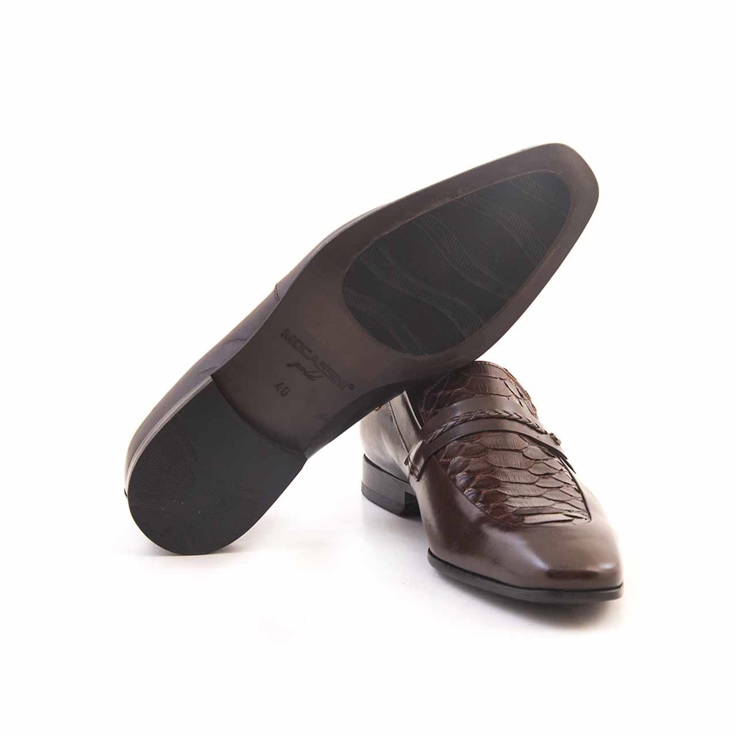 Mocassini Gold Deri  Erkek Klasik Ayakkabı 5074