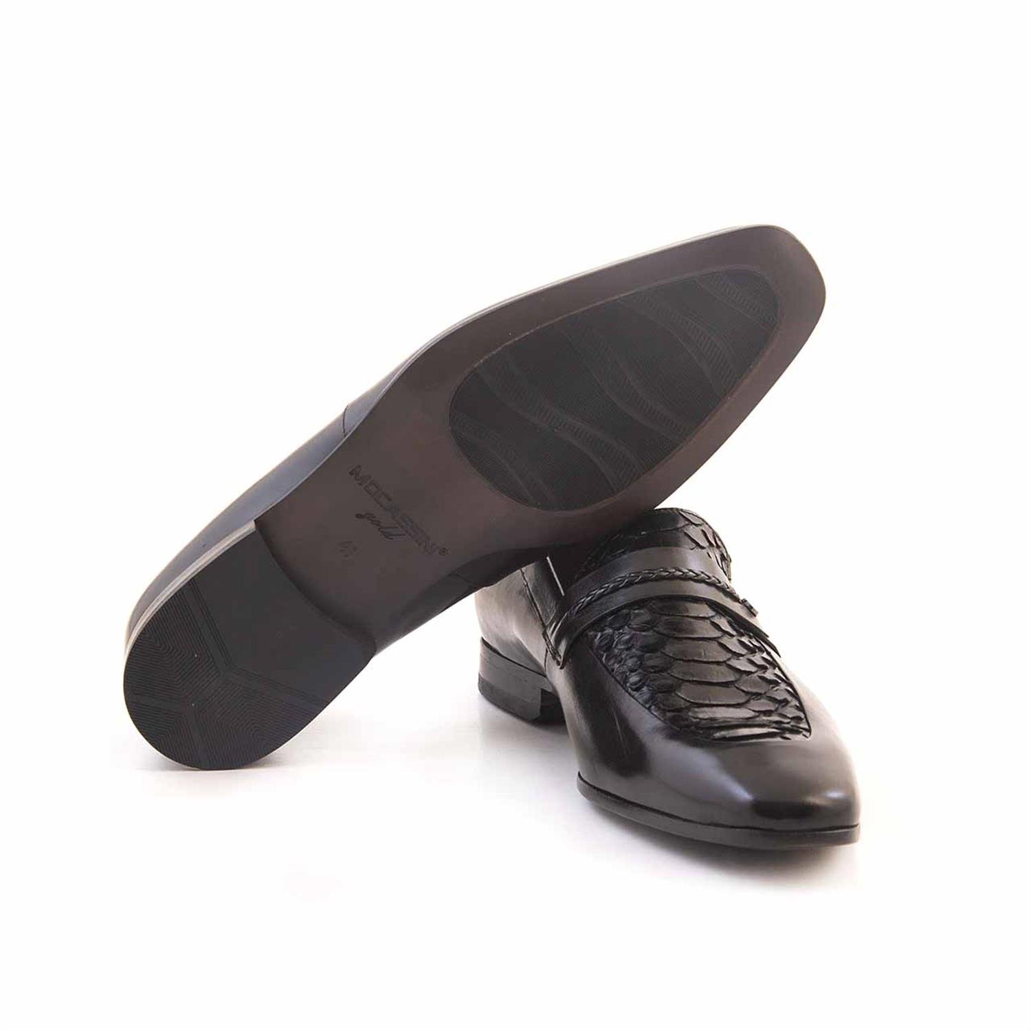 Mocassini Gold Deri  Erkek Klasik Ayakkabı 5074