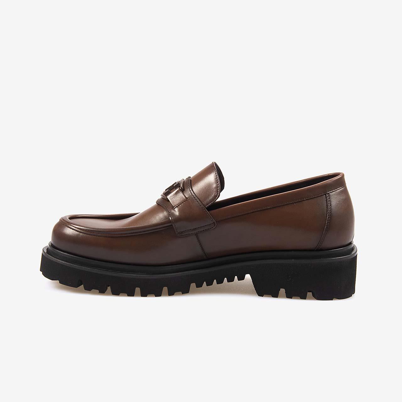 GünlükMocassini GoldMocassini Gold  Hakiki Deri Erkek Günlük Ayakkabı 7554