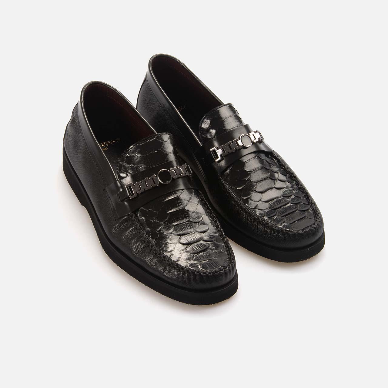 GünlükMocassini GoldMocassini Gold Hakiki Deri Erkek Günlük Ayakkabı 9008