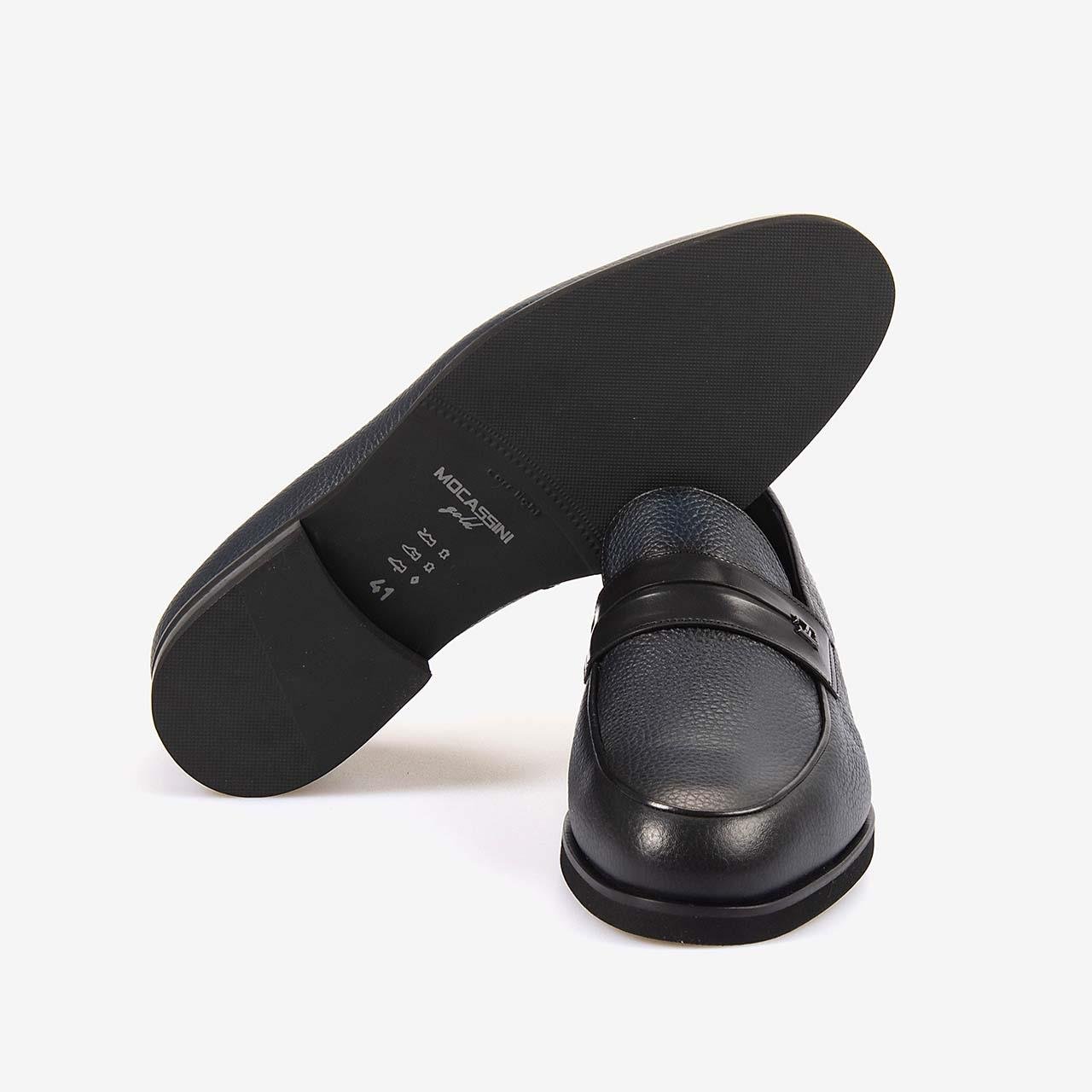 GünlükMocassini GoldMocassini Gold Hakiki Deri Erkek Günlük Ayakkabı 7537