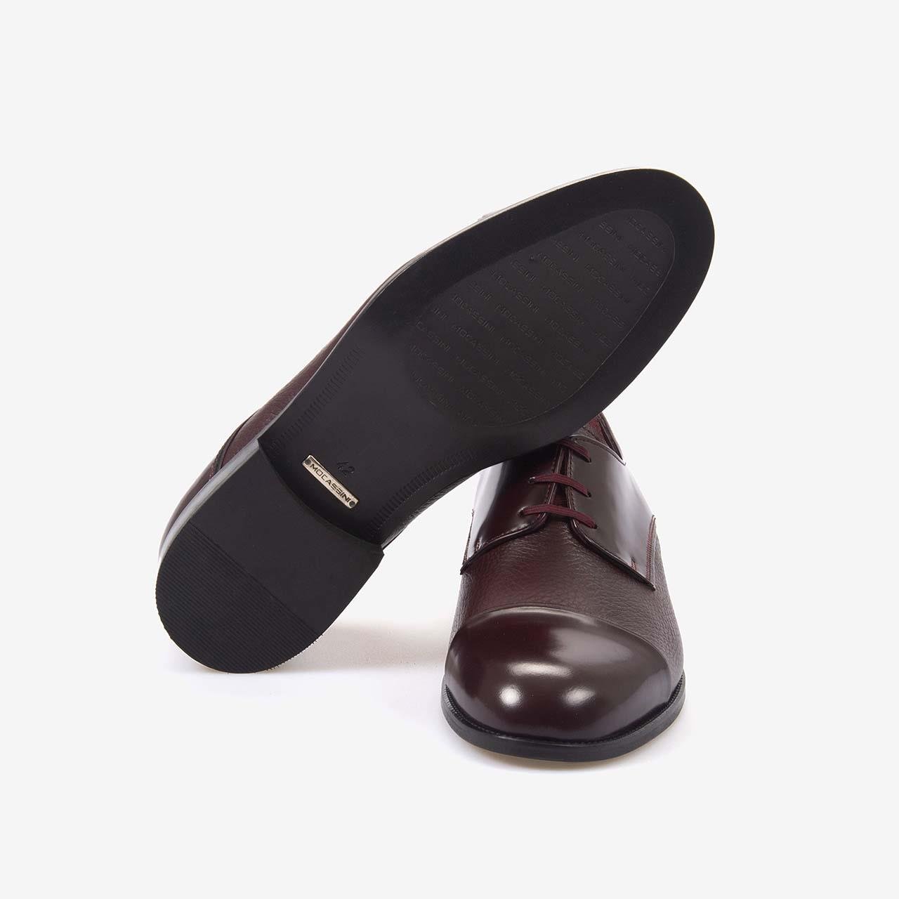 KlasikMocassini GoldMocassini Gold Hakiki Deri Erkek Klasik Ayakkabı C933