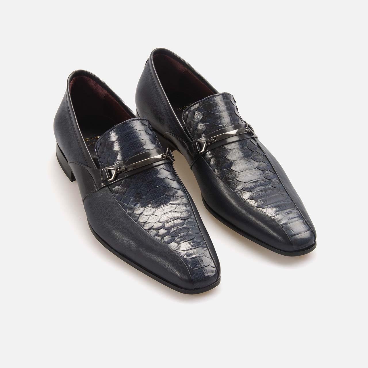 KlasikMocassini GoldMocassini Gold Hakiki Deri Erkek Klasik Ayakkabı 6646