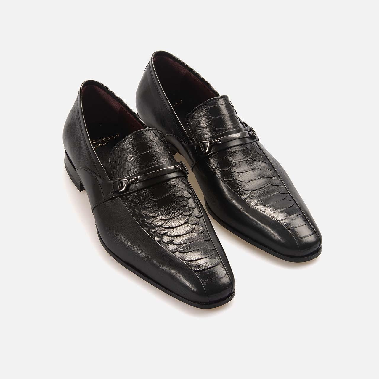 KlasikMocassini GoldMocassini Gold Hakiki Deri Erkek Klasik Ayakkabı 6646