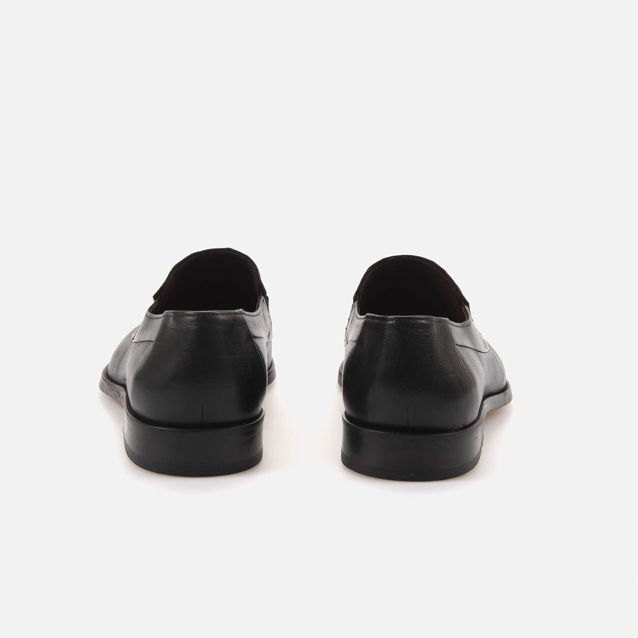 KlasikMocassini GoldMocassini Gold Hakiki Deri Erkek Klasik Ayakkabı 8955