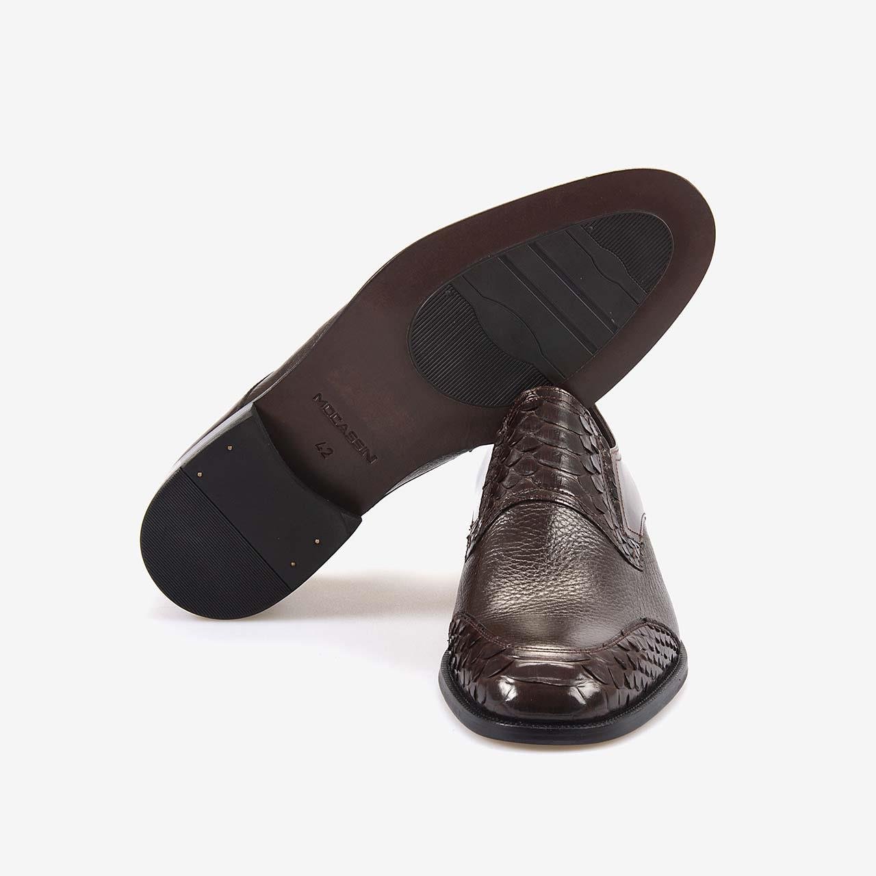 KlasikMocassiniMocassini Hakiki Deri Erkek Klasik Ayakkabı 9384