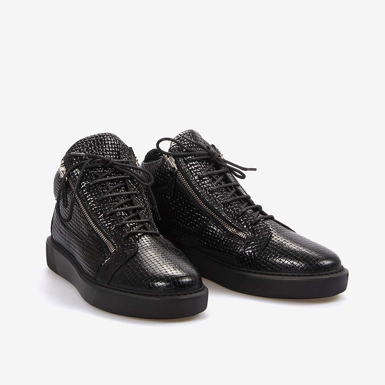 BotMocassiniMocassini Hakiki Deri Erkek Siyah Bot S5