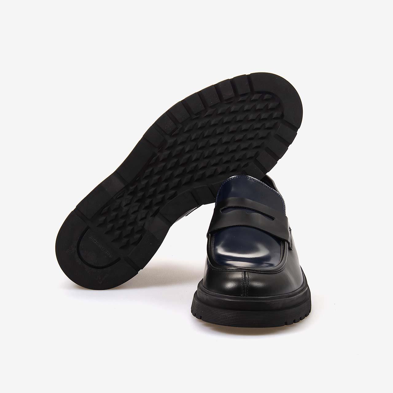 GünlükMocassiniMocassini Hakiki Deri Erkek Siyah Günlük Ayakkabı 3435