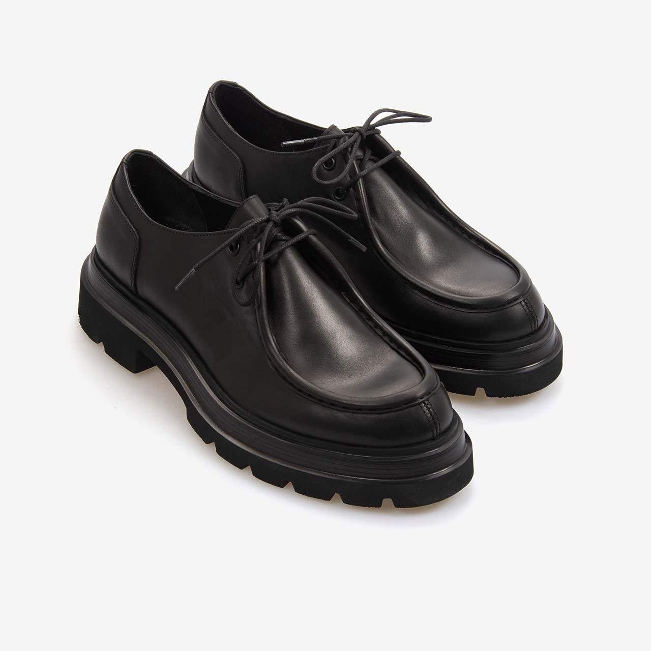 GünlükMocassiniMocassini Hakiki Deri Günlük Siyah Erkek Ayakkabı 7959