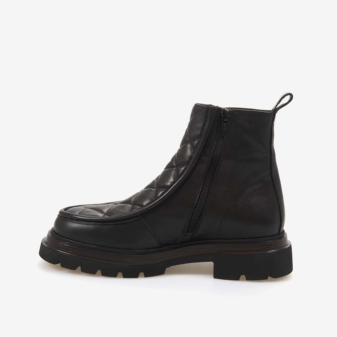 Günlük BotMocassiniMocassini Hakiki Deri Kadın Bot 7964