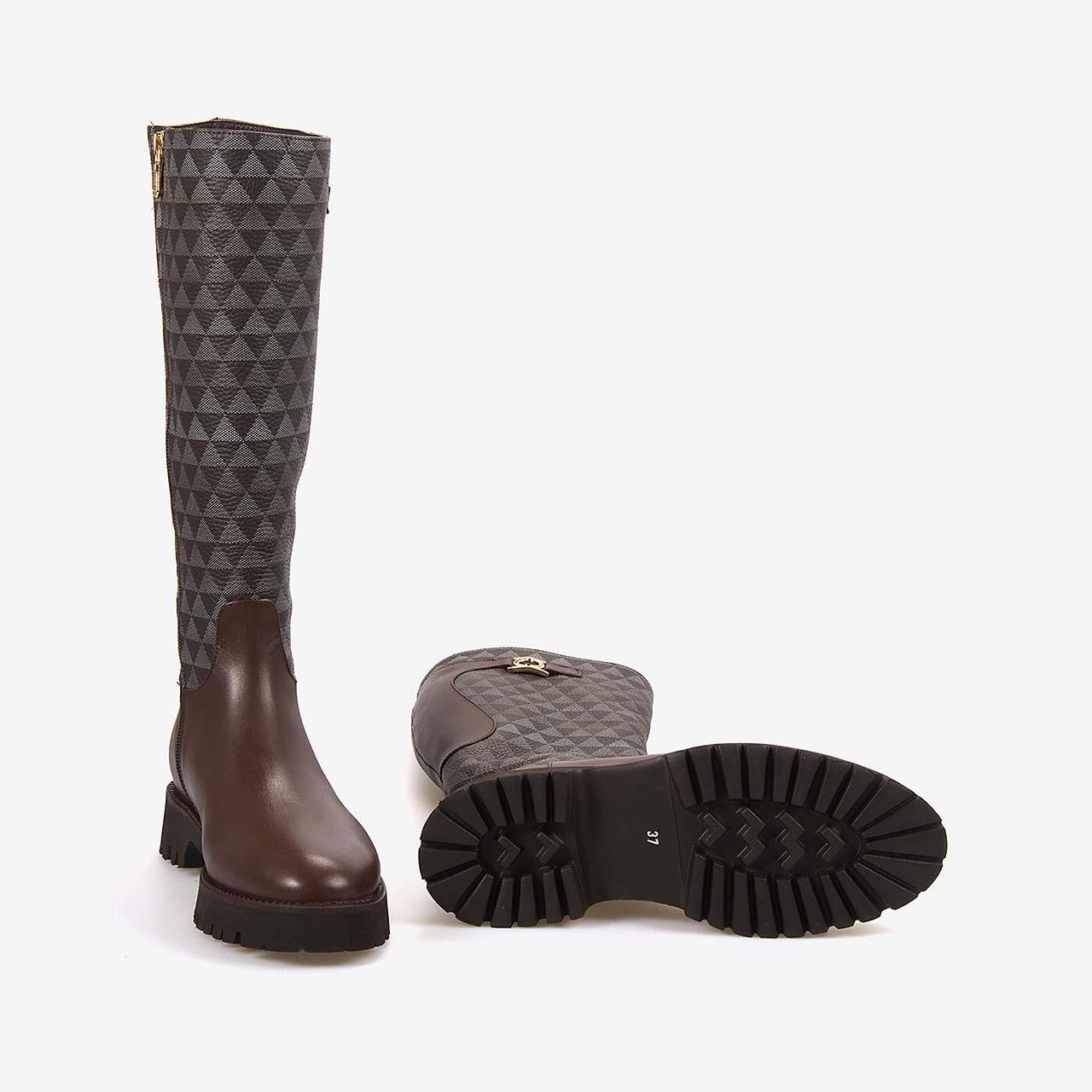 Günlük ÇizmeMocassiniMocassini  Hakiki Deri Kadın Çizme 5780-69