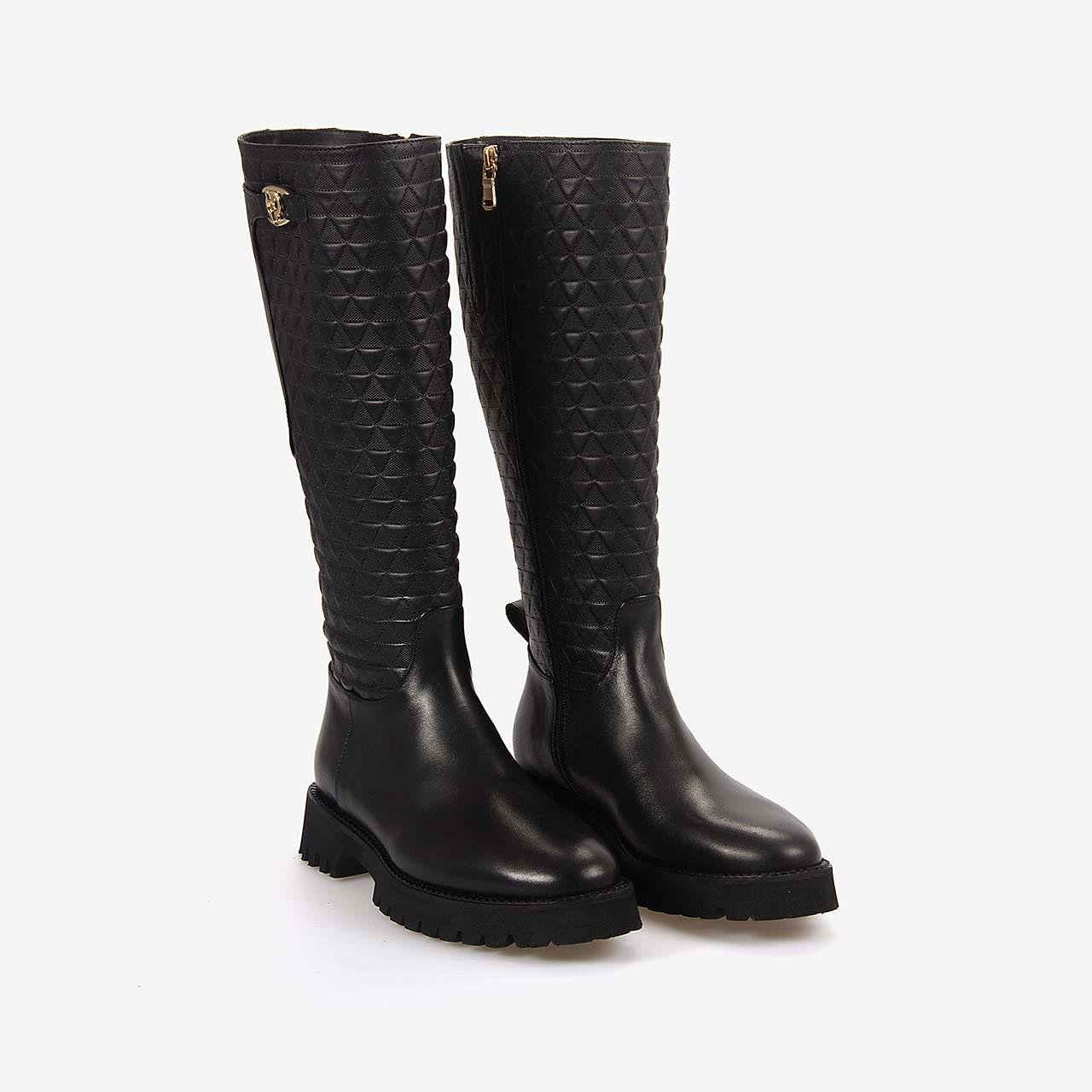 Günlük ÇizmeMocassiniMocassini  Hakiki Deri Kadın Çizme 5780-69