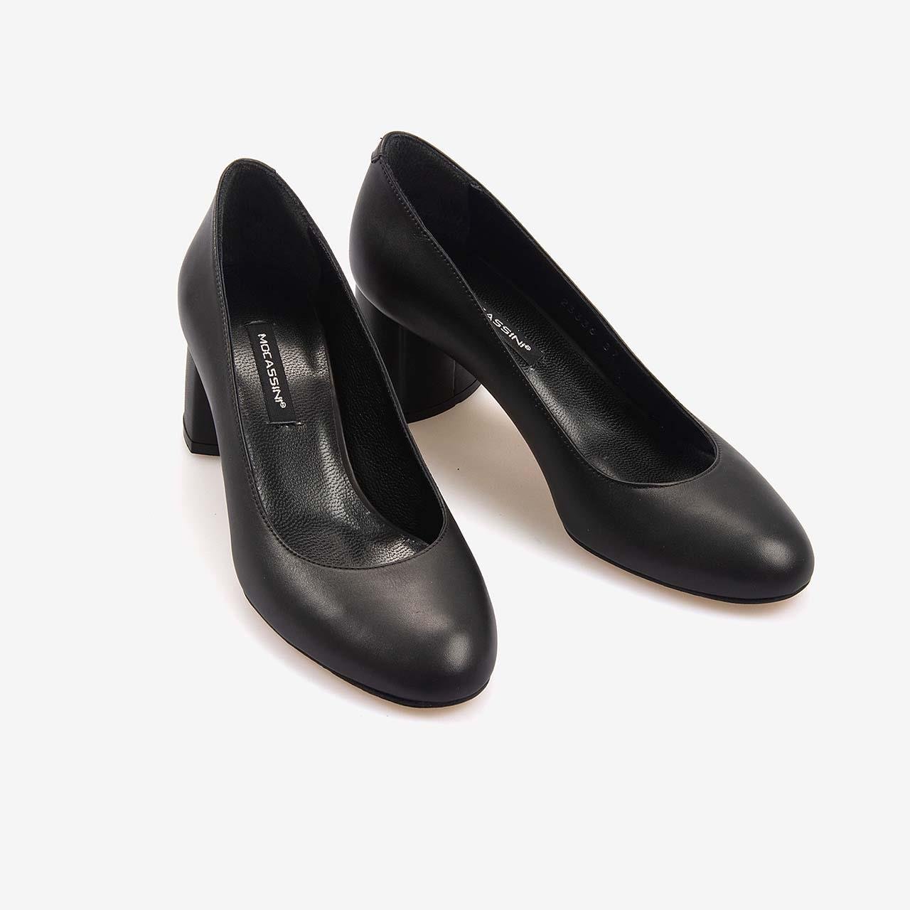 Topuklu AyakkabıMocassiniMocassini Hakiki Deri Kadın Günlük Topuklu Ayakkabı 73832