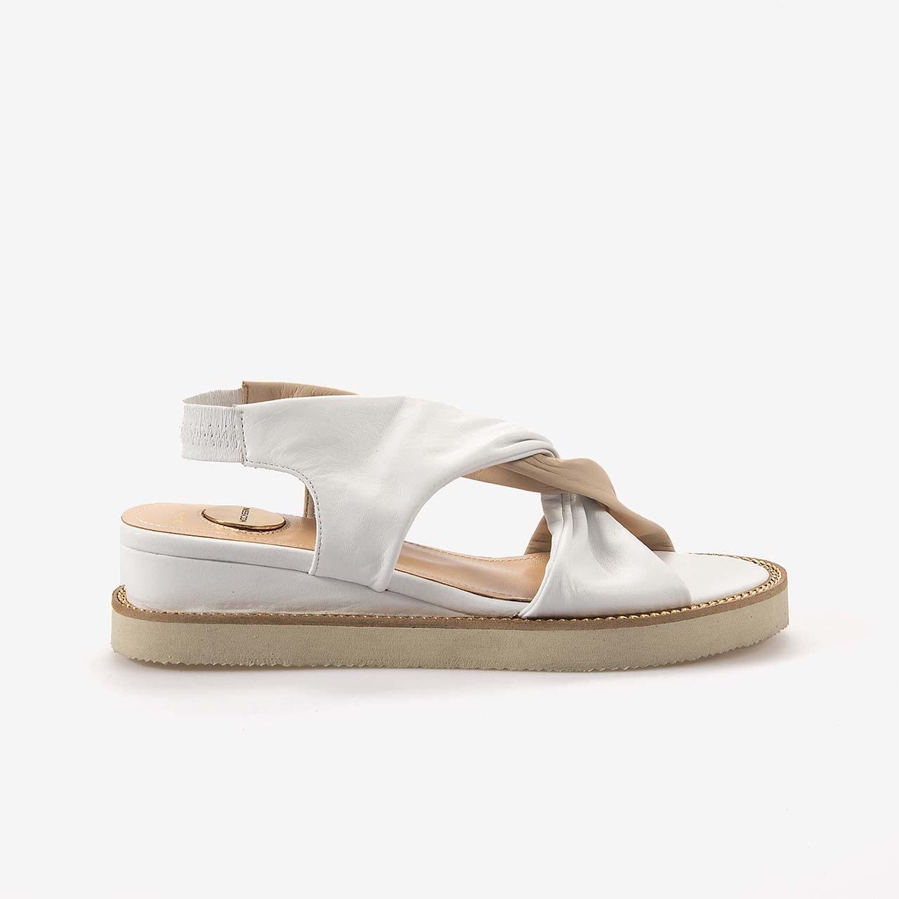 SandaletMocassiniMocassini Hakiki Deri Kadın Sandalet 7690