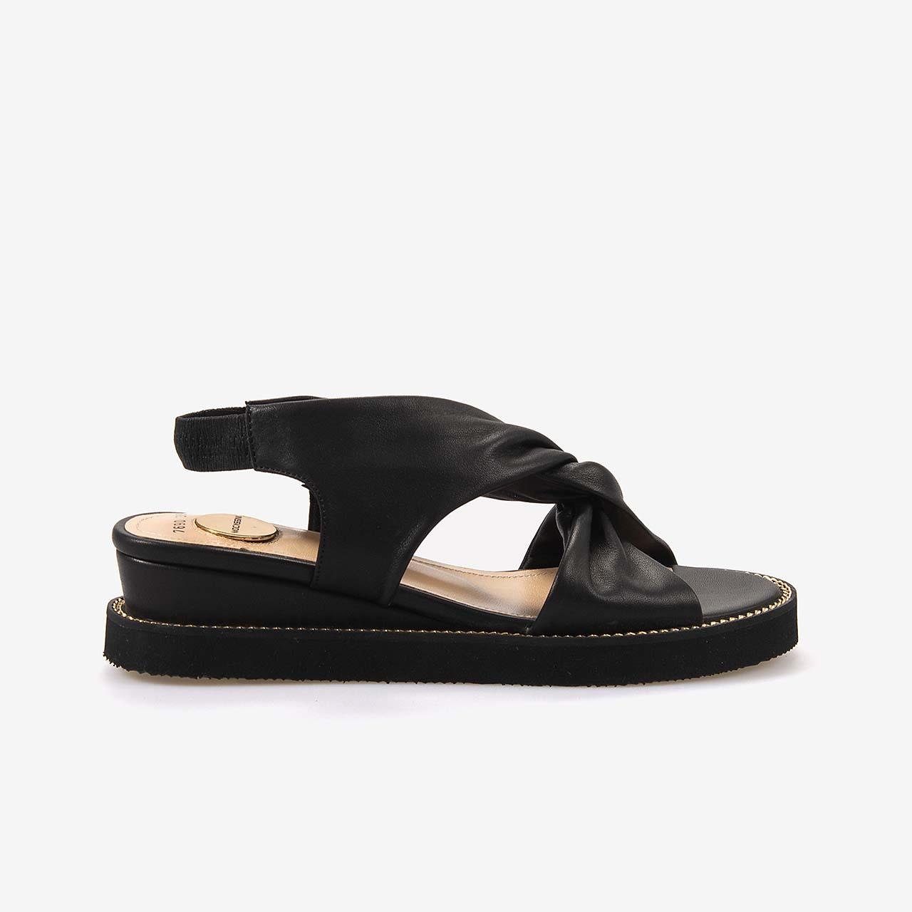 SandaletMocassiniMocassini Hakiki Deri Kadın Sandalet 7690