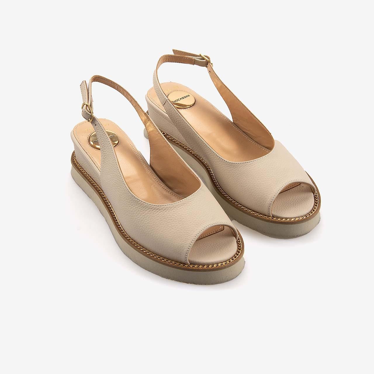 SandaletMocassiniMocassini Hakiki Deri Kadın Sandalet 7688