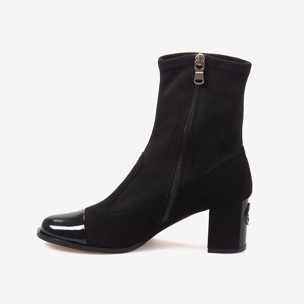 Günlük BotMocassiniMocassini Hakiki Deri Kadın Süet Bot 9209-21