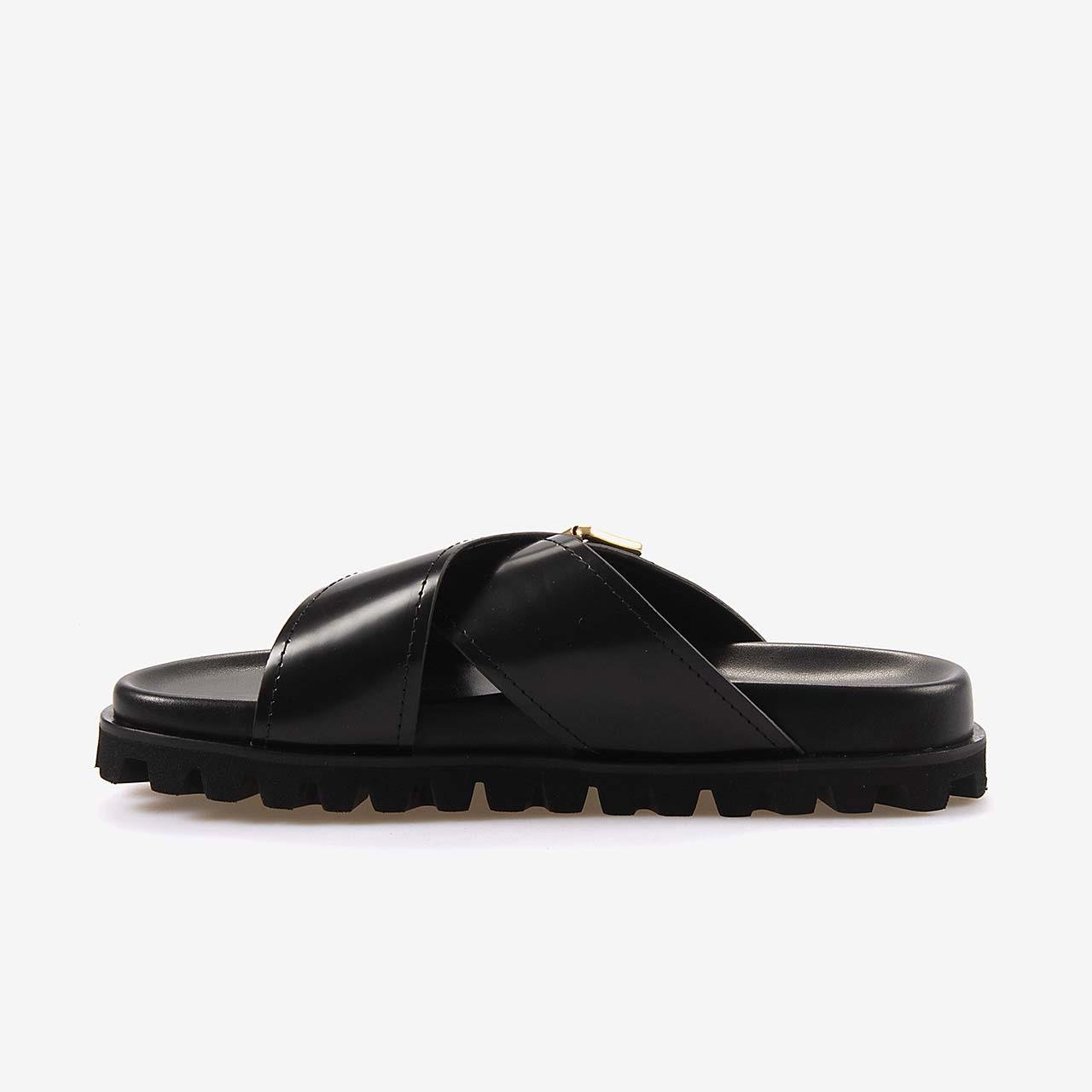 TerlikMocassiniMocassini Hakiki Deri Siyah Açma Erkek Terlik 10034-2