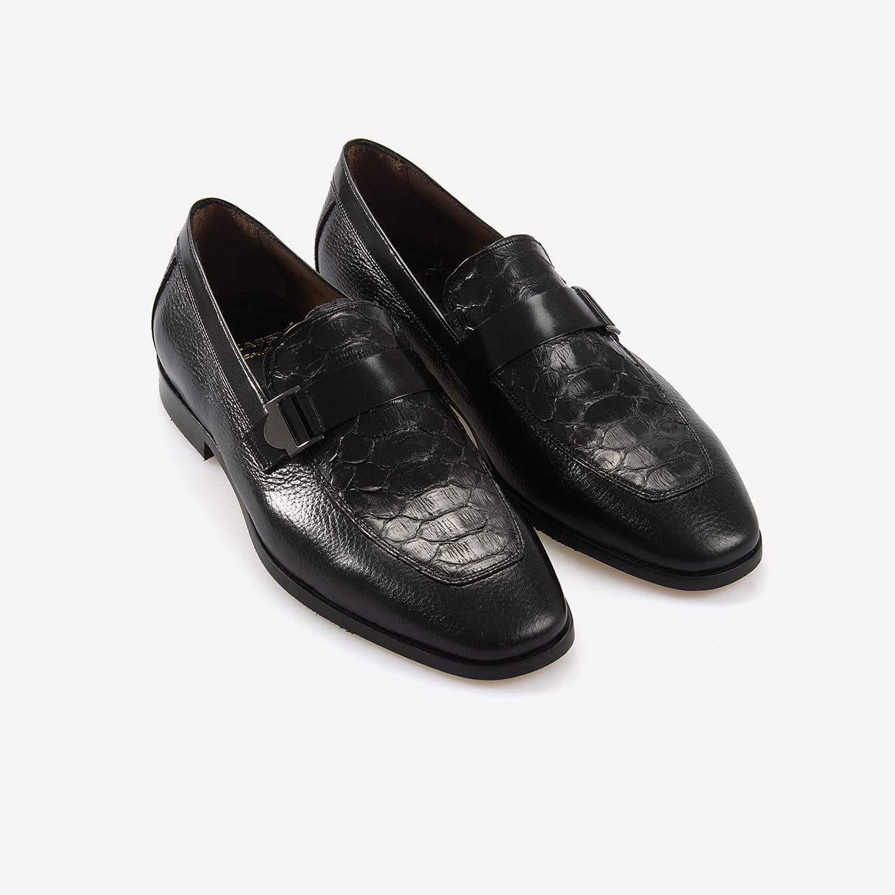 KlasikMocassiniMocassini Hakiki Geyik Derisi Erkek Klasik Ayakkabı 9111